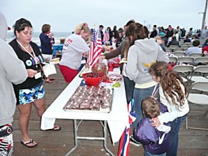 VIP Seating on the Pier