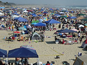 Pismo Beach on the 4th of July